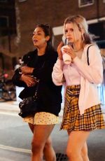 LOTTIE MOSS Night Out in Notting Hill 09/04/2021