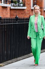 LOTTIE MOSS Out and About in Chelsea 09/13/2021