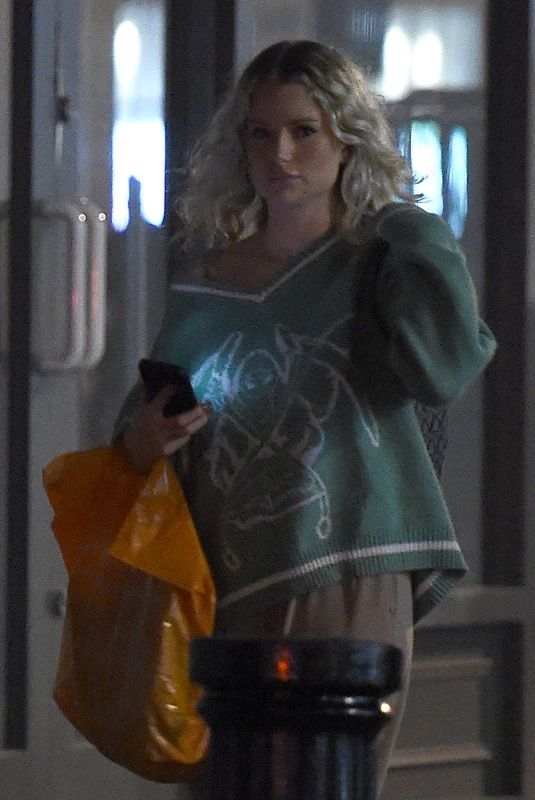 LOTTIE MOSS Out Shopping in London 09/02/2021