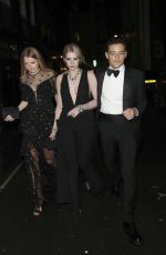 LUCY BOYNTON Leaves No Time To Die Afterparty in London 09/28/2021