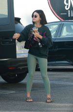 LUCY HALE at a Gym in Los Angeles 09/25/2021