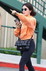 LUCY HALE Heading to Remedy Place Wellness Center in West Hollywood 08/31/2021