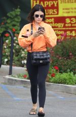 LUCY HALE Heading to Remedy Place Wellness Center in West Hollywood 08/31/2021