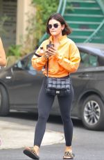 LUCY HALE Heading to Remedy Place Wellness Center in West Hollywood 08/31/2021