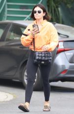 LUCY HALE Heading to Remedy Place Wellness Center in West Hollywood 08/31/2021