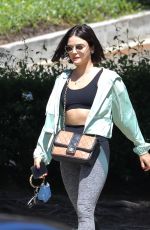 LUCY HALE Leaves Remedy Place in West Hollywood 09/18/2021