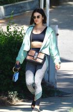 LUCY HALE Leaves Remedy Place in West Hollywood 09/18/2021