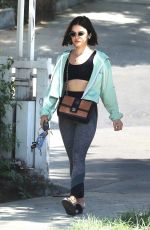 LUCY HALE Leaves Remedy Place in West Hollywood 09/18/2021