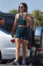 LUCY HALE Leaves Workout in West Hollywood 09/07/2021