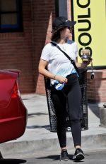 LUCY HALE Out for Iced Coffee in Los Angeles 09/16/2021