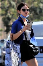 LUCY HALE Out Shopping in Los Angeles 09/22/2021