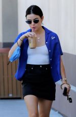 LUCY HALE Out Shopping in Los Angeles 09/22/2021