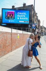 LUISA ZISSMAN and ANNA WILLIAMSON Out in London 09/06/2021