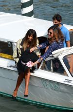 MADALINA GHENEA at a Boat at 78th Venice International Film Festival 09/05/2021