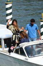 MADALINA GHENEA at a Boat at 78th Venice International Film Festival 09/05/2021
