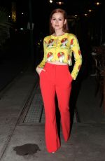 MADELAINE PETSCH Arrives at Moschino Dinner in New York 09/09/2021