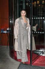 MADELYN CLINE Leaves Hotel Royal Monceau in Paris 09/29/2021