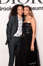 MADISON BAILEY at Christian Dior: Designer of Dreams Exhibition Cocktail Opening at Brooklyn Museum 09/08/2021