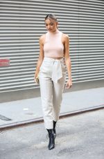 MADISON BAILEY at Jonathan Simkhai Show at New York Fashion Week 09/11/2021