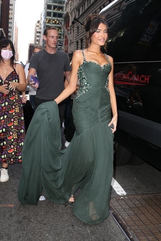 MADISON BEER Heading to Met Gala in new York 09/13/2021