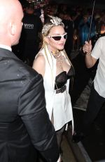 MADONNA Arrives at Madame X Event at Times Square in New York 09/23/2021