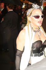 MADONNA Arrives at Madame X Event at Times Square in New York 09/23/2021