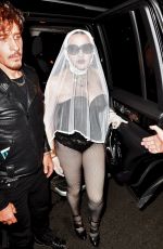MADONNA Leaves a VMAs Afterparty in New York 09/12/2021