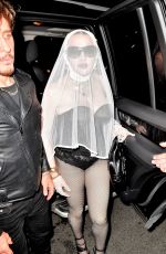 MADONNA Leaves a VMAs Afterparty in New York 09/12/2021