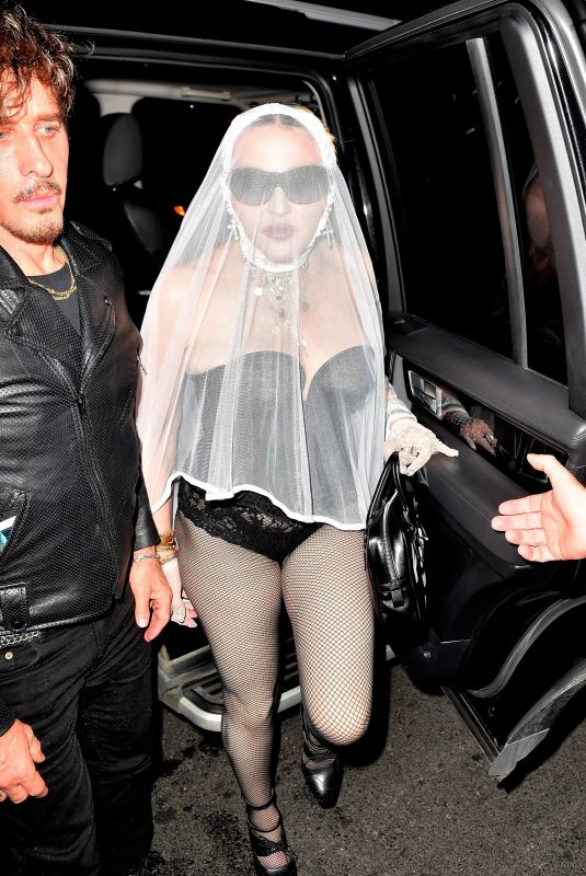 MADONNA Leaves a VMAs Afterparty in New York 09/12/2021