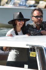 MAGGIE GYLLENHAAL Arrives at 2021 Venice International Film Festival 08/31/2021