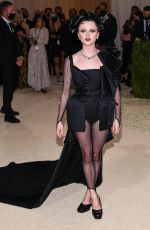 MAISIE WILLIAMS at 2021 Met Gala in New York 09/13/2021