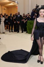 MAISIE WILLIAMS at 2021 Met Gala in New York 09/13/2021