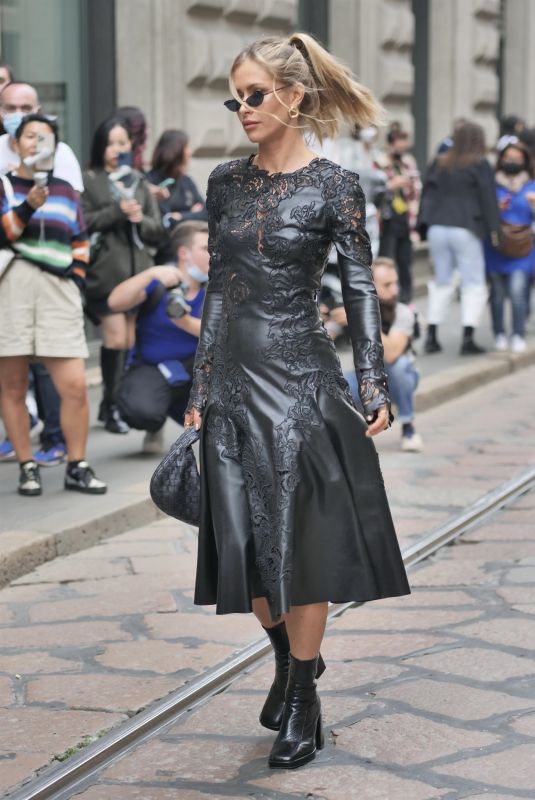 MAJA MALNAR at Ermanno Scervino Show at Milan Fashion Week 09/25/2021