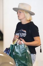 MALIN AKERMAN Shopping at Americana at Brand in Glendale 09/20/2021