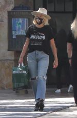 MALIN AKERMAN Shopping at Americana at Brand in Glendale 09/20/2021