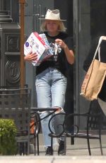 MALIN AKERMAN Shopping at Americana at Brand in Glendale 09/20/2021