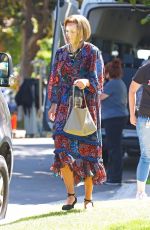 MANDY MOORE on the Set of This is Us in Los Angeles 09/22/2021