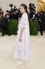 MARGARET QUALLEY at 2021 Met Gala in New York 09/13/2021