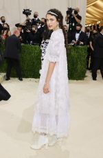 MARGARET QUALLEY at 2021 Met Gala in New York 09/13/2021