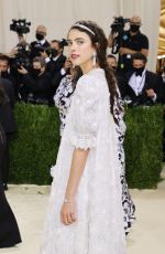 MARGARET QUALLEY at 2021 Met Gala in New York 09/13/2021