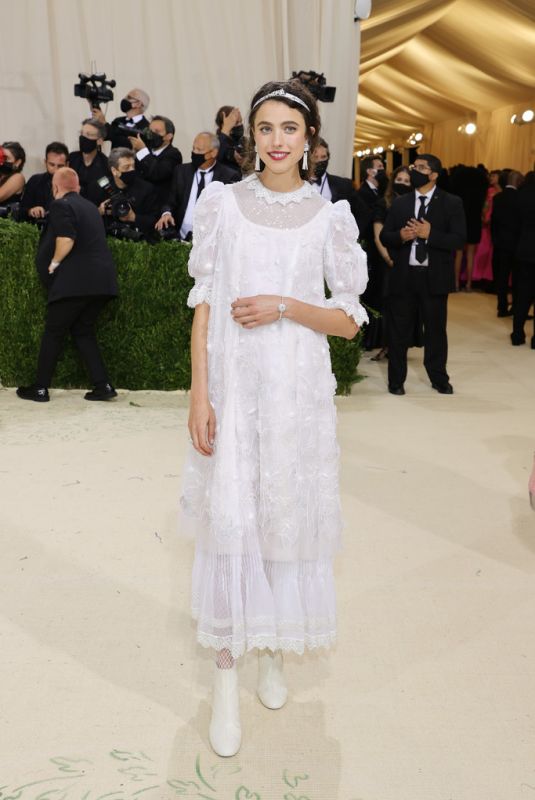 MARGARET QUALLEY at 2021 Met Gala in New York 09/13/2021