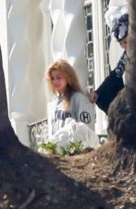 MARGOT ROBBIE on the Set of Babylon in Los Angeles 09/07/2021 
