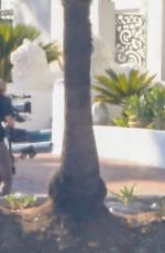 MARGOT ROBBIE on the Set of Babylon in Los Angeles 09/07/2021 