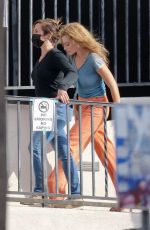 MARGOT ROBBIE on the Set of Babylon in Los Angeles 09/28/2021