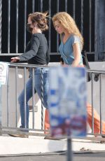 MARGOT ROBBIE on the Set of Babylon in Los Angeles 09/28/2021