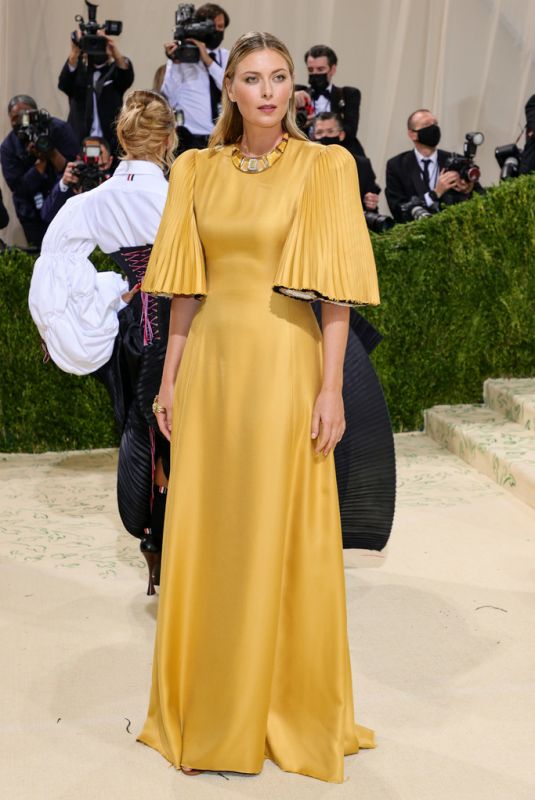 MARIA SHARAPOVA at 2021 Met Gala in New York 09/13/2021