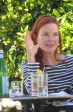 MARICA CROSS Out for Lunch in Pacific Palisades 09/07/2021