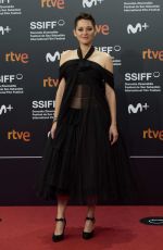 MARION COTILLARD at 69th San Sebastian Film Festival Opening Ceremony 09/17/2021