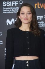 MARION COTILLARD at Bigger Than Us Premiere at 2021 San Sebastian Film Festival 09/18/2021