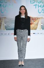 MARION COTILLARD at Bigger Than Us Premiere in Paris 09/21/2021